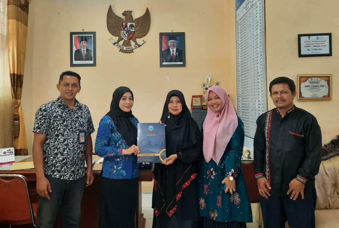 Sosialisasi P4GN Pada Masa Pengenalan Lingkungan Sekolah di SMP Negeri 7 Kota Banda Aceh
