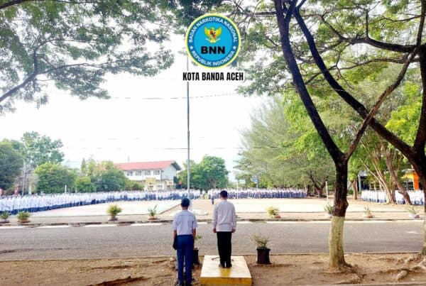 Sosialisasi Bahaya Penyalahgunaan Narkoba Melalui Pembina Upacara di SMK Negeri 1, SMK Negeri 2 dan SMK Negeri 3 Kota Banda Aceh