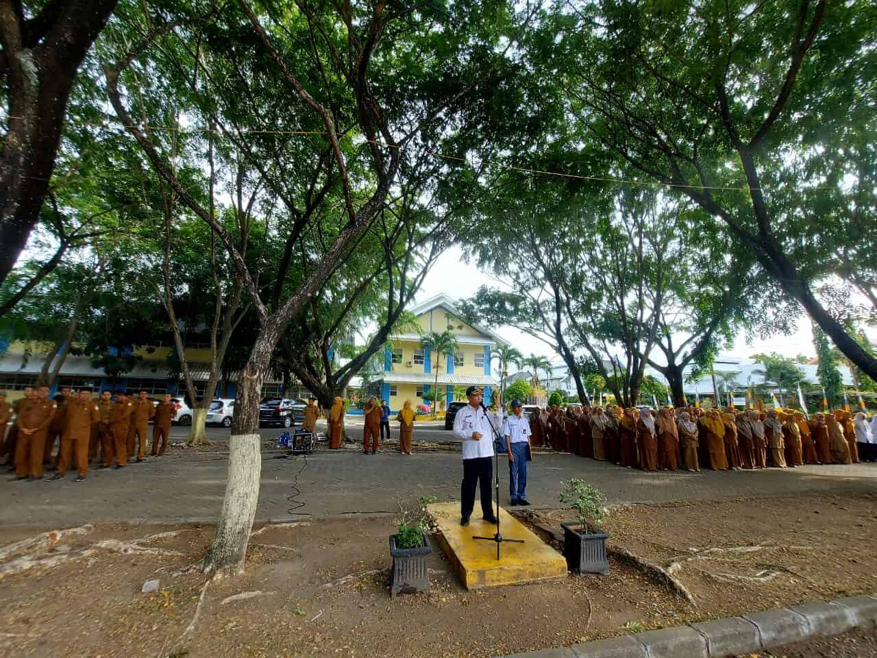 Sosialisasi Bahaya Penyalahgunaan Narkoba Melalui Pembina Upacara di SMK Negeri 1, SMK Negeri 2 dan SMK Negeri 3 Kota Banda Aceh