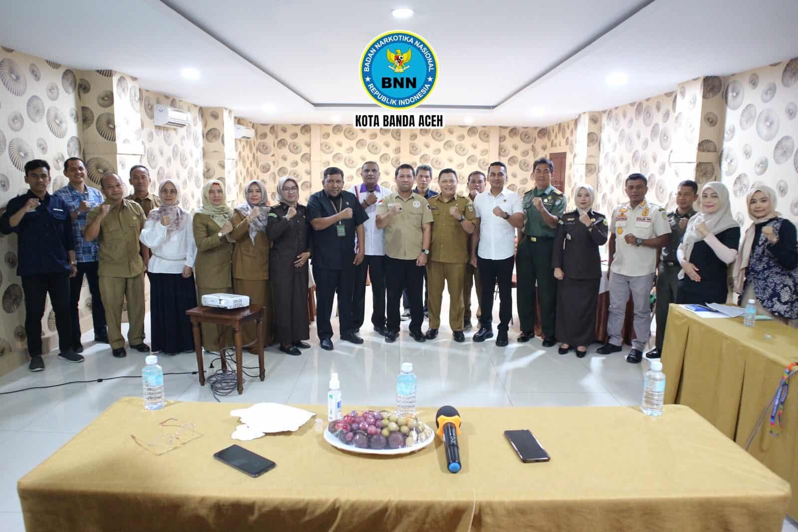BNN Kota Banda Aceh Gelar Konsolidasi Kebijakan Kota Tanggap Ancaman Narkoba Pada Sektor Kelembagaan BNN Kota Banda Aceh Gelar Konsolidasi Kebijakan Kota Tanggap Ancaman Narkoba Pada Sektor Kelembagaan