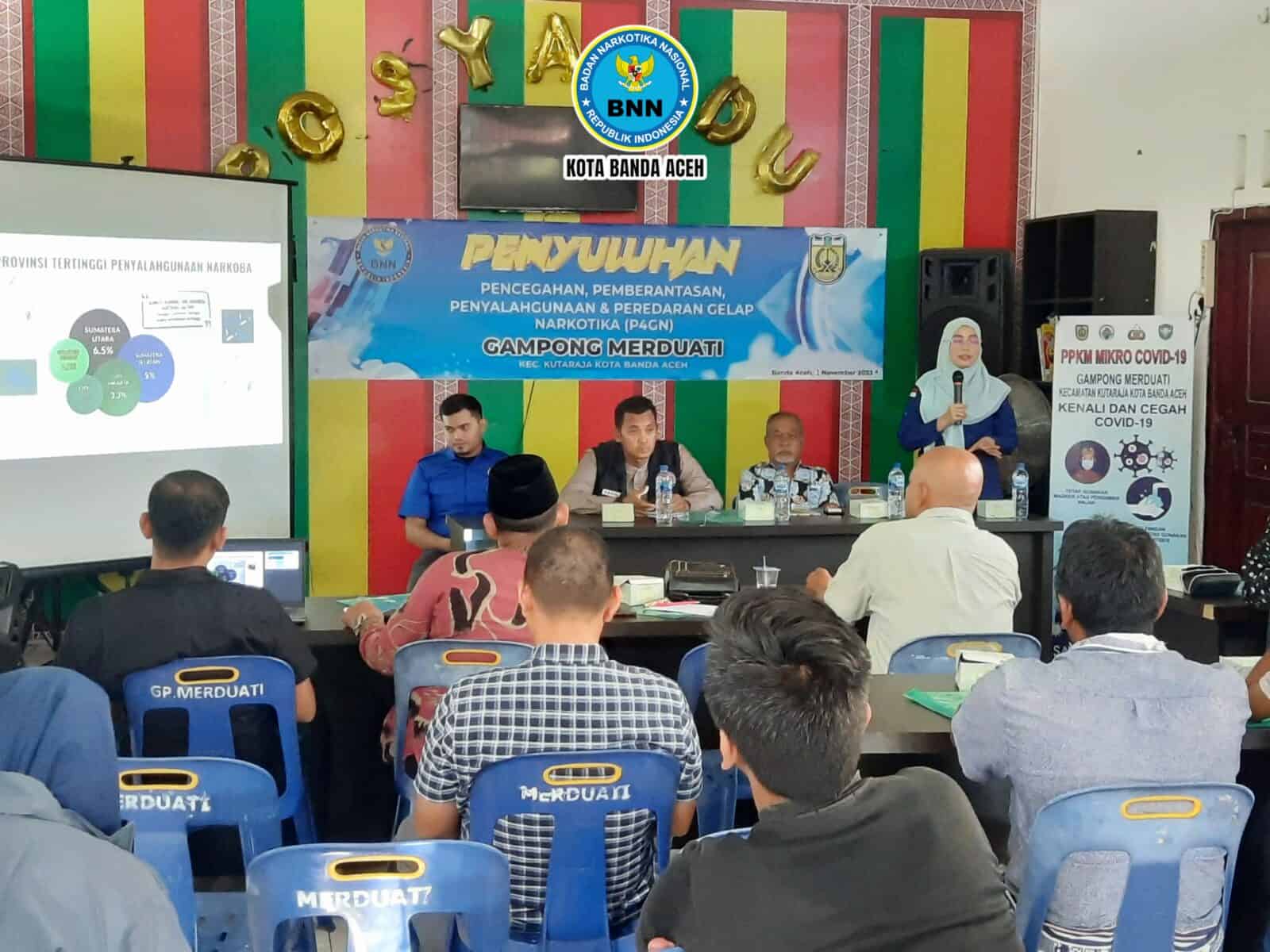 Sosialisasi Tentang P4GN Dalam Rangka Mewujudkan Desa Bersinar Di Gampong Merduati Sosialisasi Tentang P4GN Dalam Rangka Mewujudkan Desa Bersinar Di Gampong Merduati