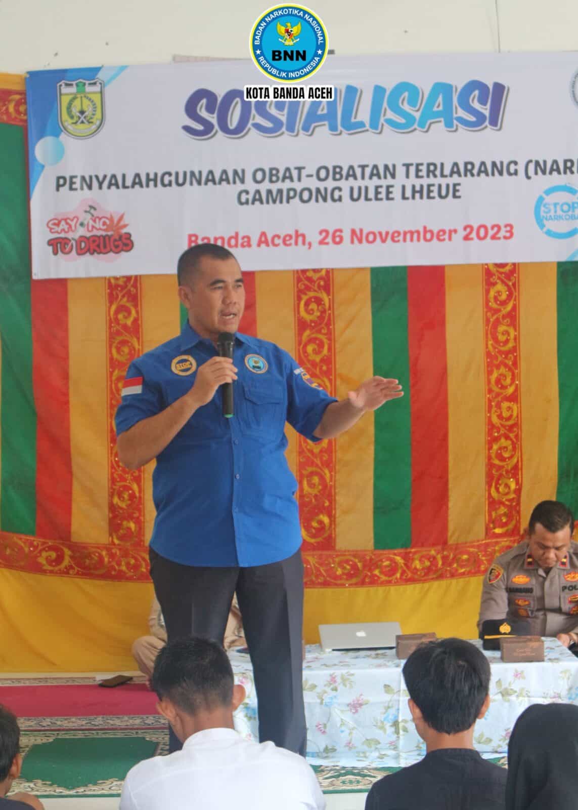 Sosialisasi Pencegahan Penyalahgunaan Narkoba bagi Remaja Gampong Ulee Lheue Sosialisasi Pencegahan Penyalahgunaan Narkoba bagi Remaja Gampong Ulee Lheue