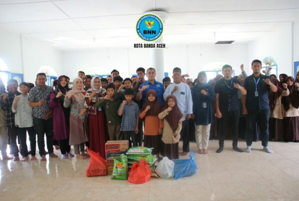 BNN Kota Banda Aceh Mengunjungi Lembaga Kesejahteraan Sosial Anak (LKSA) Rumah Penyantun Muhammadiyah