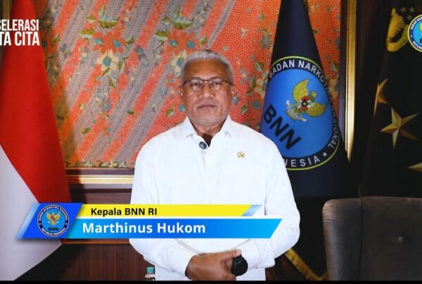 VIDEO UCAPAN SELAMAT ULANG TAHUN BNN KE 23 OLEH KEPALA BNN RI MARTHINUS HUKOM