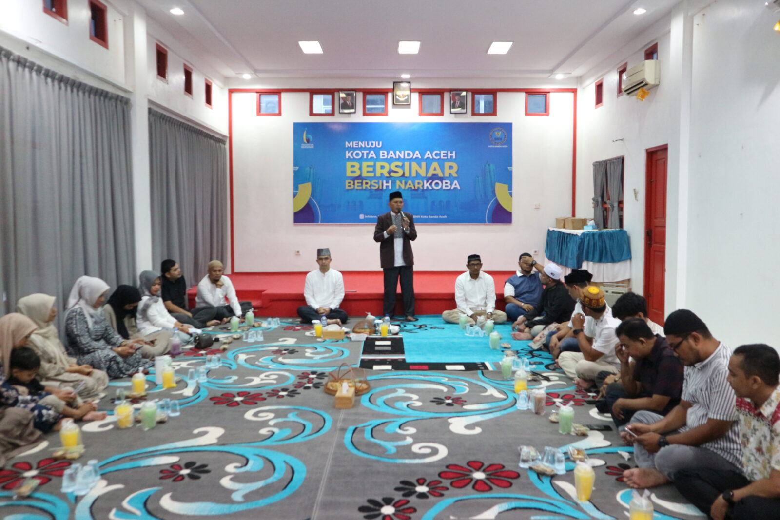 Kegiatan Membaca Yasin, Pembagian Al-Quran, Tausyiah dan Buka Bersama Dalam Rangka Memperingati HUT BNN RI Ke 23
