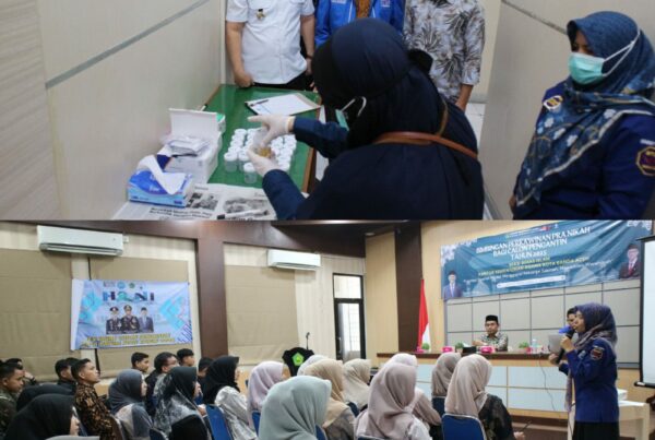 Sosialisasi P4GN dan Deteksi Dini melalui Tes Urine kepada Calon Pengantin Kota Banda Aceh