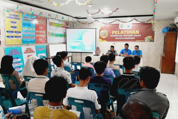 Pelaksanaan Pelatihan Bembinaan Tentang Sadar Narkoba Bagi Remaja di Gampong Neusu Jaya