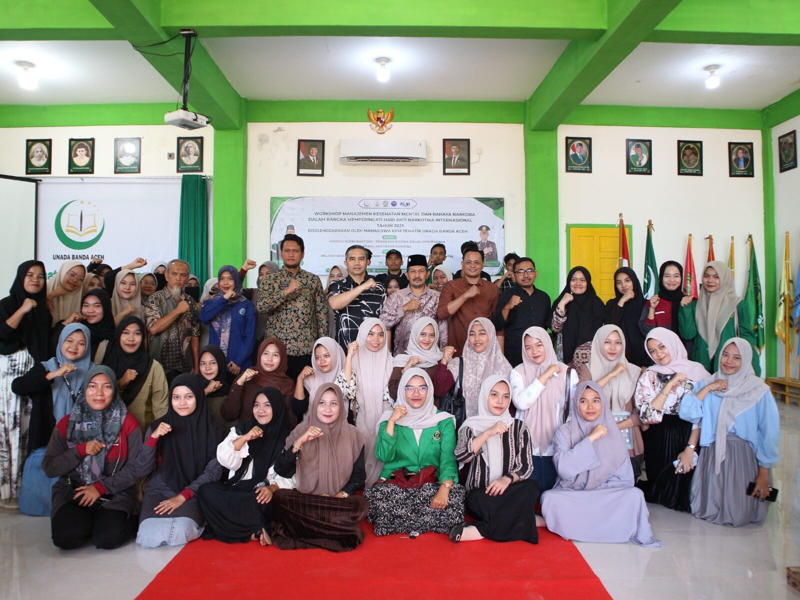 BNN Kota Banda Aceh berkolaborasi dengan Universitas Al-Washliyah Darussalam Kota Banda Aceh melaksanakan Workshop Bahaya Narkoba BNN Kota Banda Aceh berkolaborasi dengan Universitas Al-Washliyah Darussalam Kota Banda Aceh melaksanakan Workshop Bahaya Narkoba